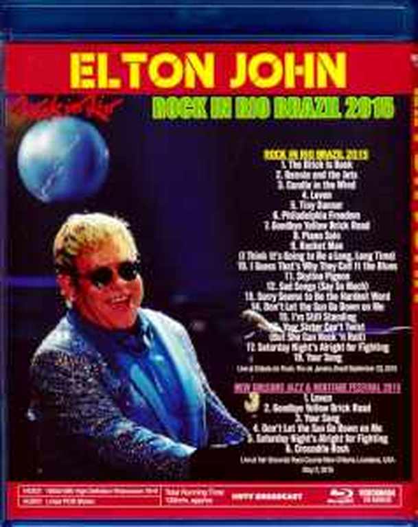 Elton John / Brazil 2015 & more Blu-Ray Ver.