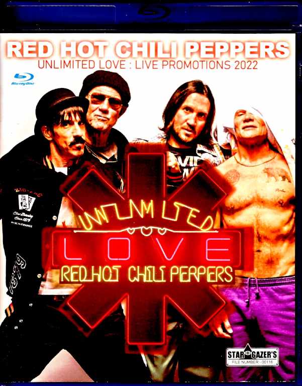 Red Hot Chili Peppers Red Hot Chili Peppers/Live Promotions 2022 Blu-Ray Version