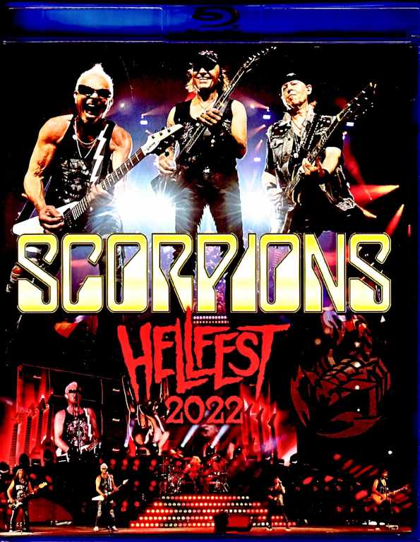 Scorpions Scorpions/France 2022 & more Blu-Ray Version