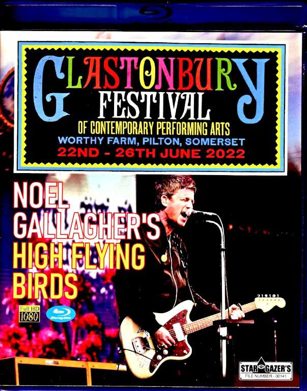 Noel Gallagher's High Flying Birds Noel Gallagher/England,UK 2022 Blu-Ray Version