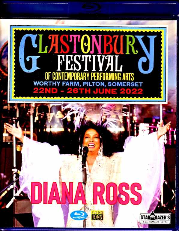 Diana Ross / England, UK 2022 Blu-Ray Version