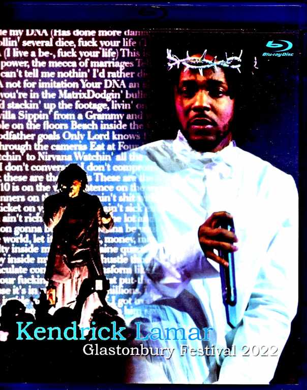 Kendrick Lamar Kendrick Lamar/England,UK 2022 Complete Blu-Ray Version