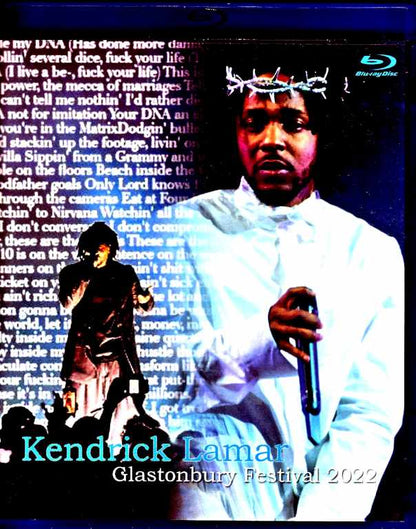 Kendrick Lamar Kendrick Lamar/England,UK 2022 Complete Blu-Ray Version