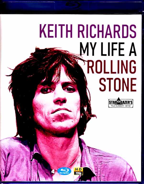 Keith Richards Keith Richards/The Rolling Stones Are My Life Documentary 2022 Blu-Ray Version