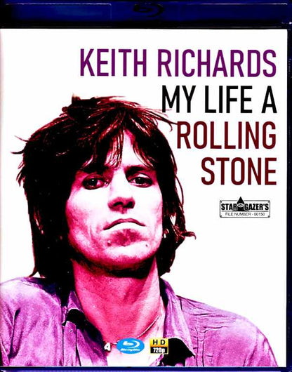 Keith Richards Keith Richards/The Rolling Stones Are My Life Documentary 2022 Blu-Ray Version