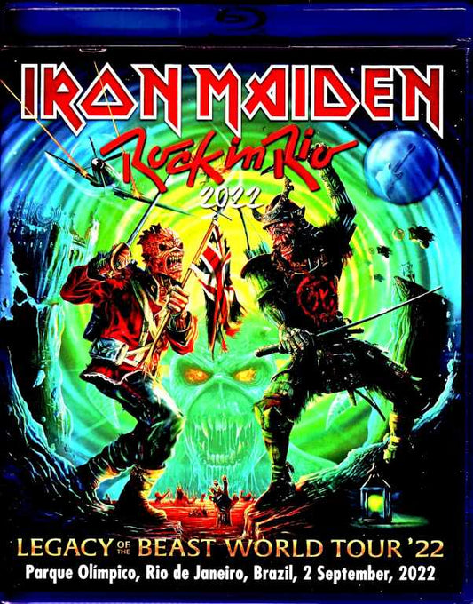 Iron Maiden Iron Maiden/England,UK 2022 Complete & more Blu-Ray Version