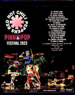 Red Hot Chili Peppers Red Hot Chili Peppers/Netherlands 2023 Complete Blu-Ray Version