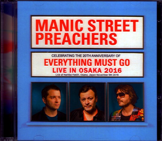 Manic Street Preachers/Osaka,Japan 2016