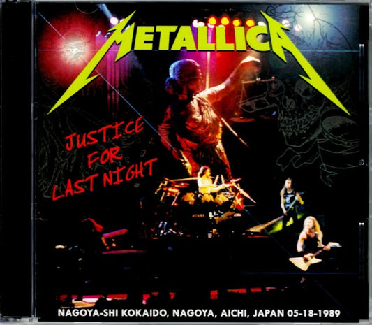 Metallica/Aichi,Japan 1989