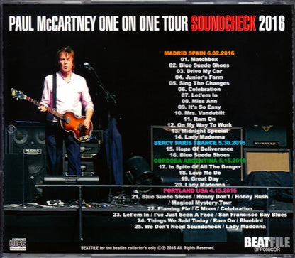 Paul McCartney/Soundcheck Collection 2016