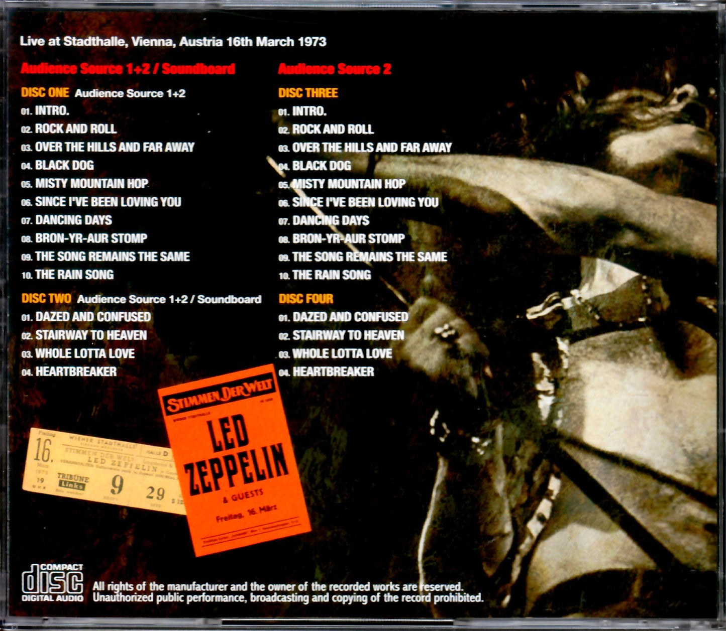 Led Zeppelin/Austria 1973