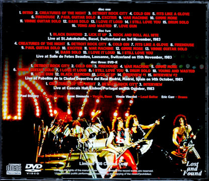 Kiss/Europe Tour 1983 Rare Collection