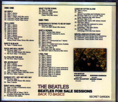 Beatles/Beatles for Sale Sessions