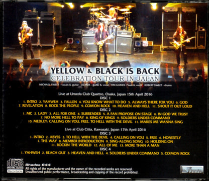 Stryper/Japan Tour 2016 2Days