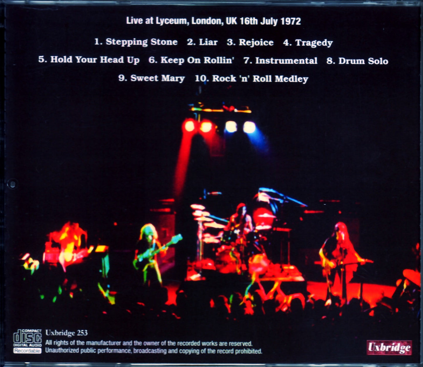 Argent/London,UK 1972