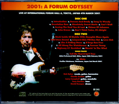 Bob Dylan/Tokyo, Japan 2001