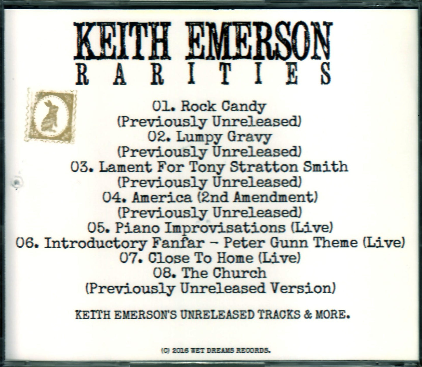 Keith Emerson/Rarities