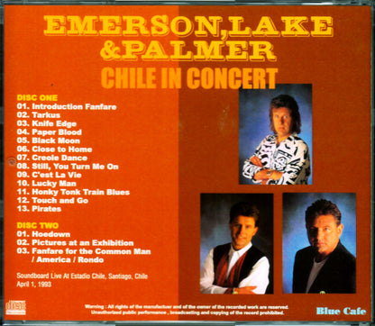 EL & P Emerson,Lake & Palmer/Chile 1993