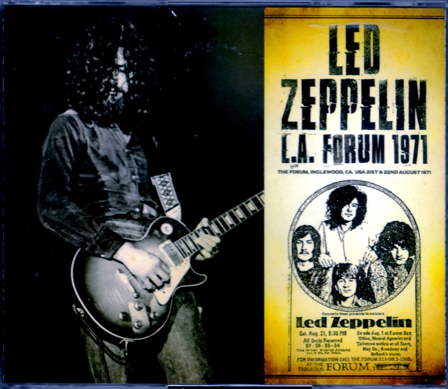 Led Zeppelin/Ca,USA 8.21 & 22.1971