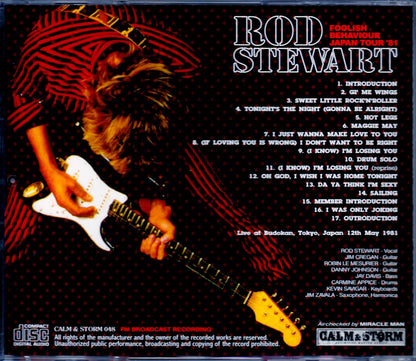 Rod Stewart/Tokyo,Japan 1981 FM Broadcast