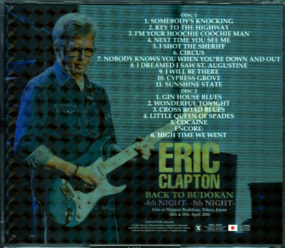 Eric Clapton/Tokyo,Japan 2Days Upgrade