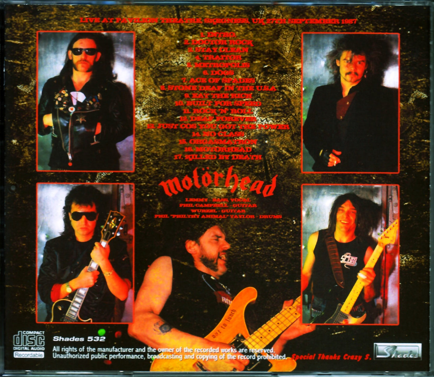 Motorhead/UK 1987