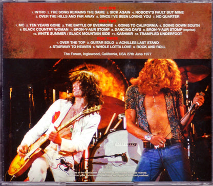 Led Zeppelin/Ca,USA 6.27.1977 Upgrade