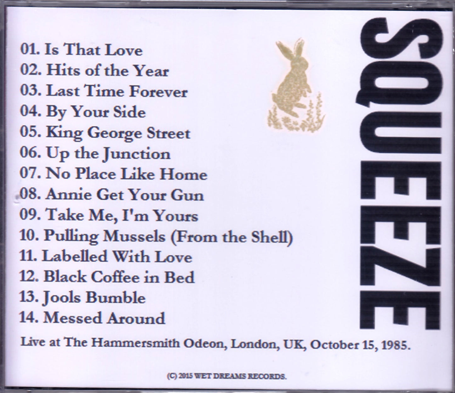 Squeeze/London,UK 1985