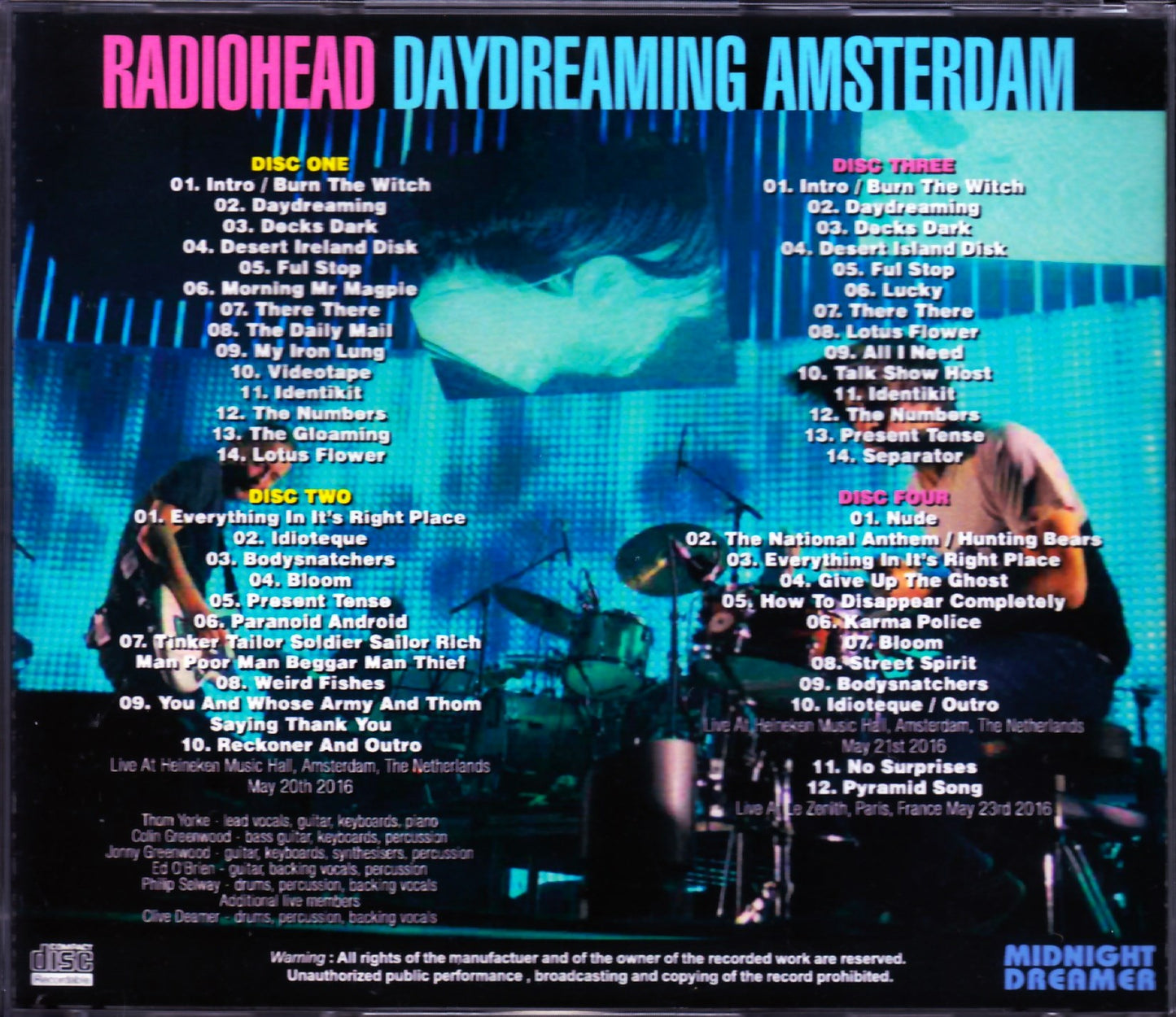 Radiohead/Netehrlands 2016