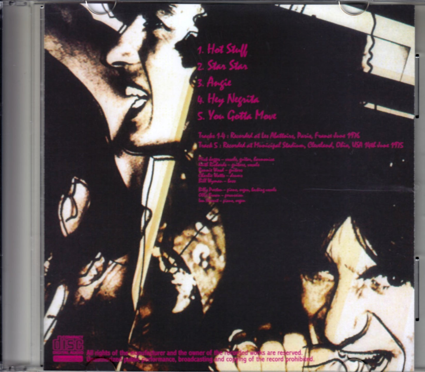 Rolling Stones/Love you Live Outtales