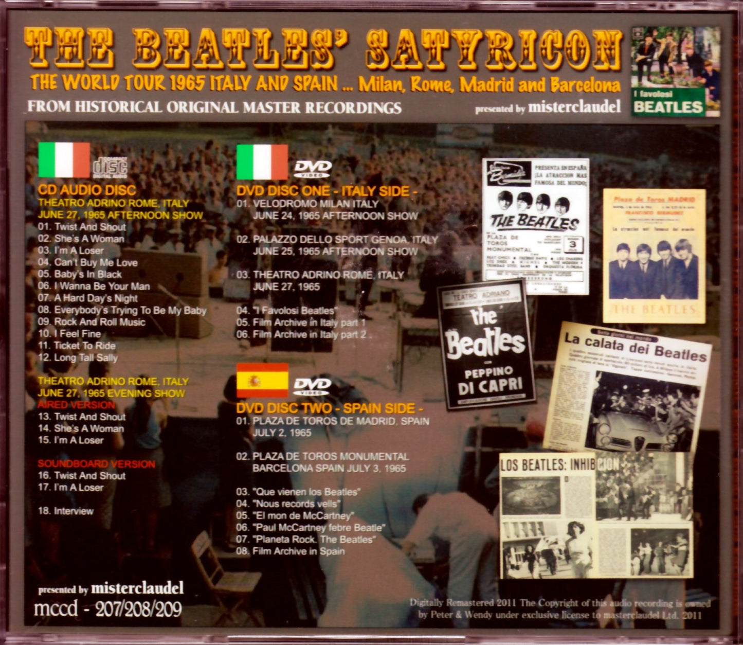 Beatles/Europe Tour 1965