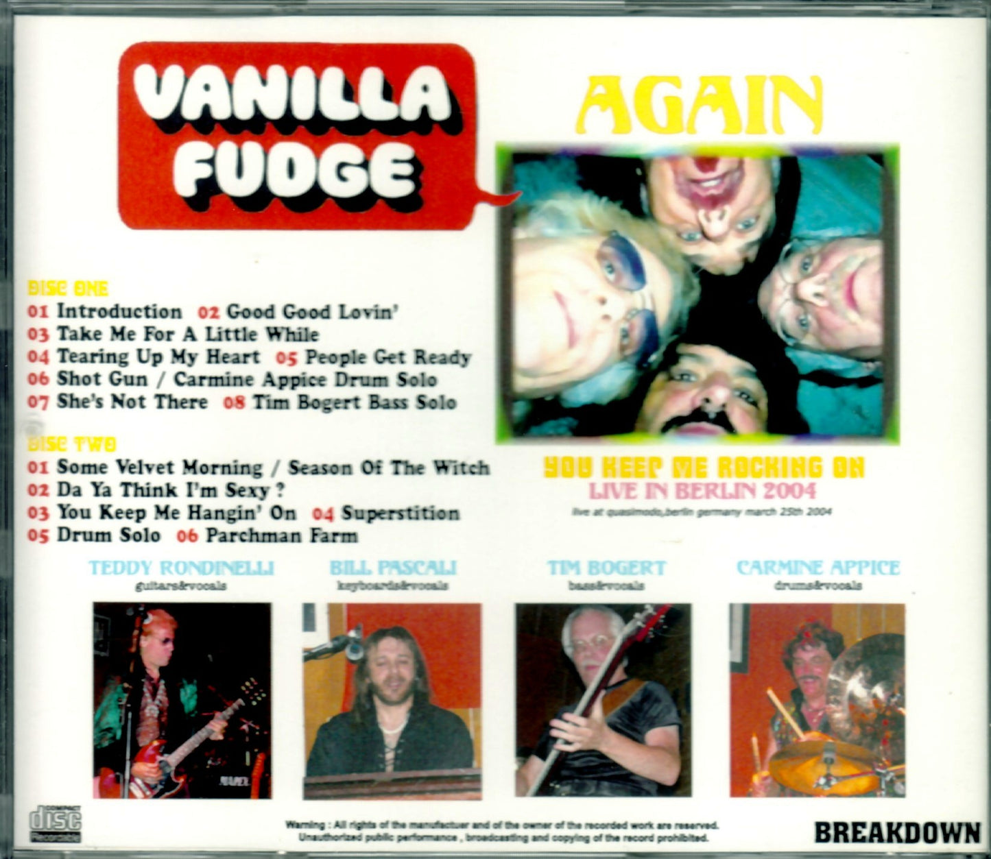 Vanilla Fudge/Germany 2004