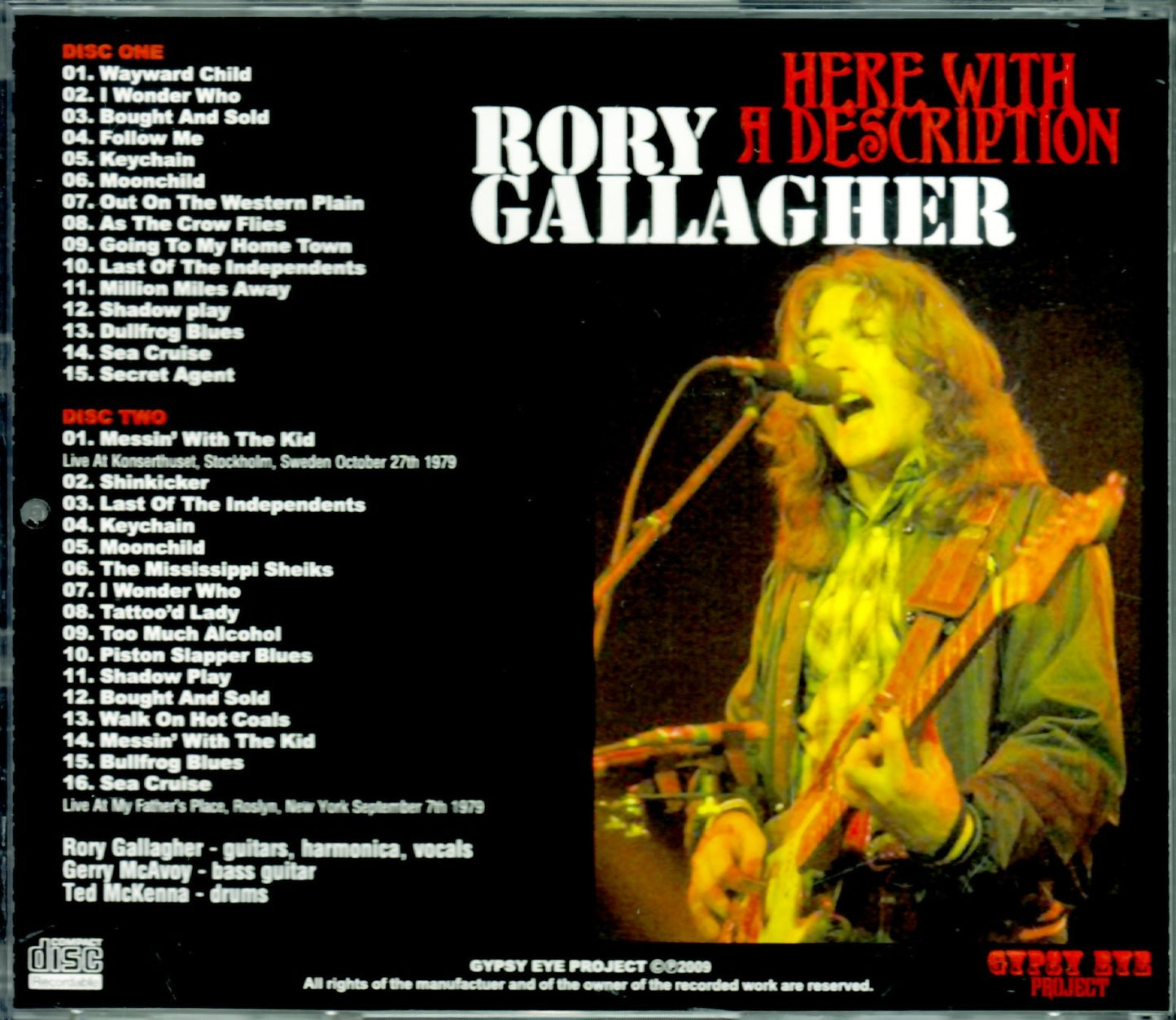 Rory Gallagher/Sweden 1979 & more