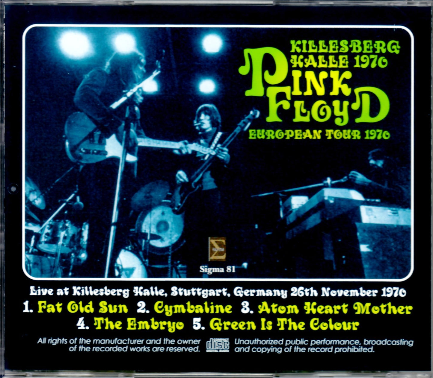 Pink Floyd/Germany 1970 Upgrade