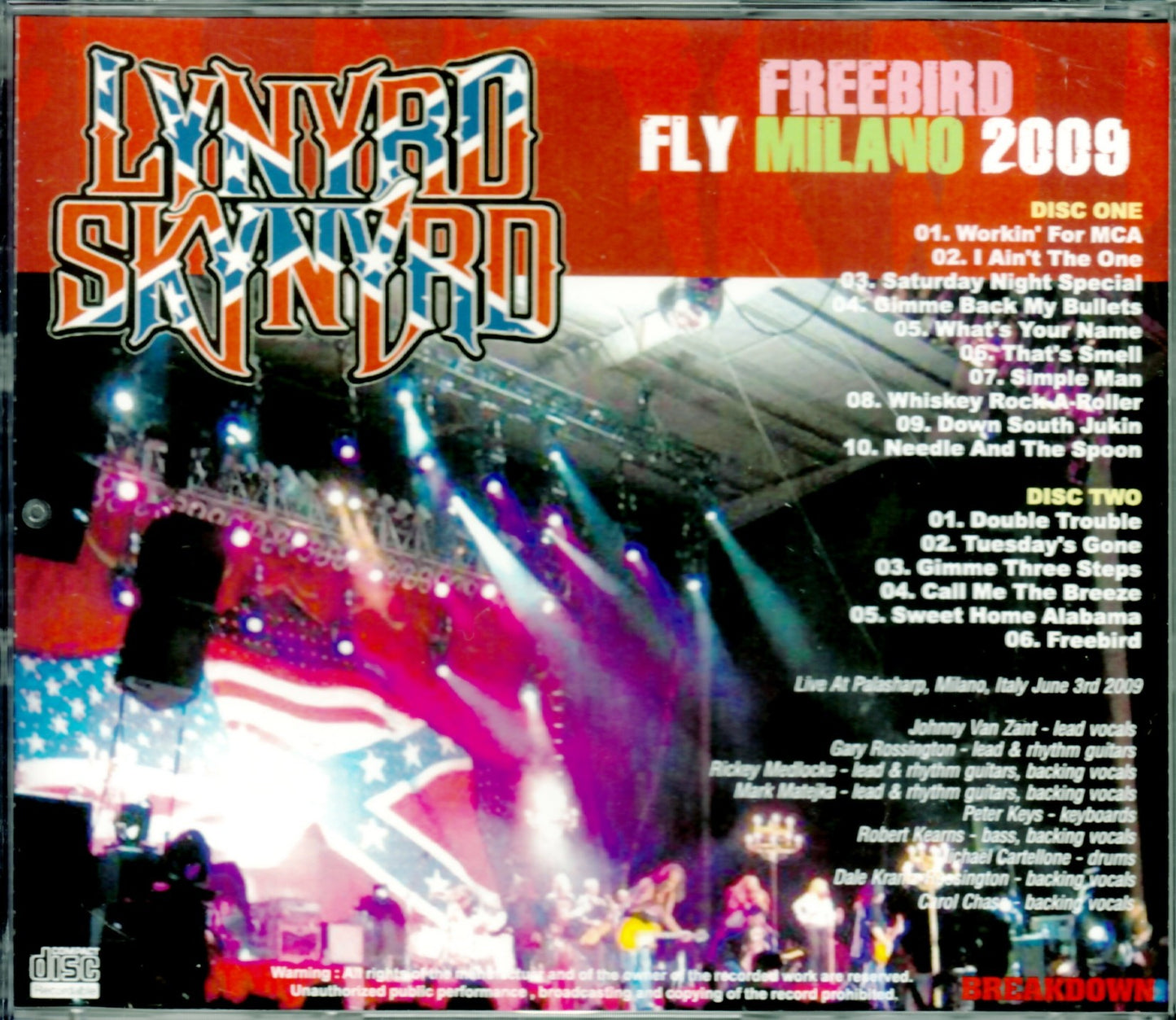 Lynyrd Skynyrd/Italy 2009