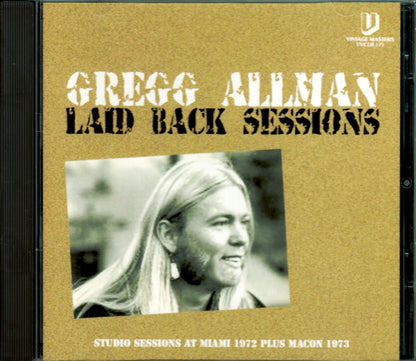 Gregg Allman/Studio Sessions 1972 & more