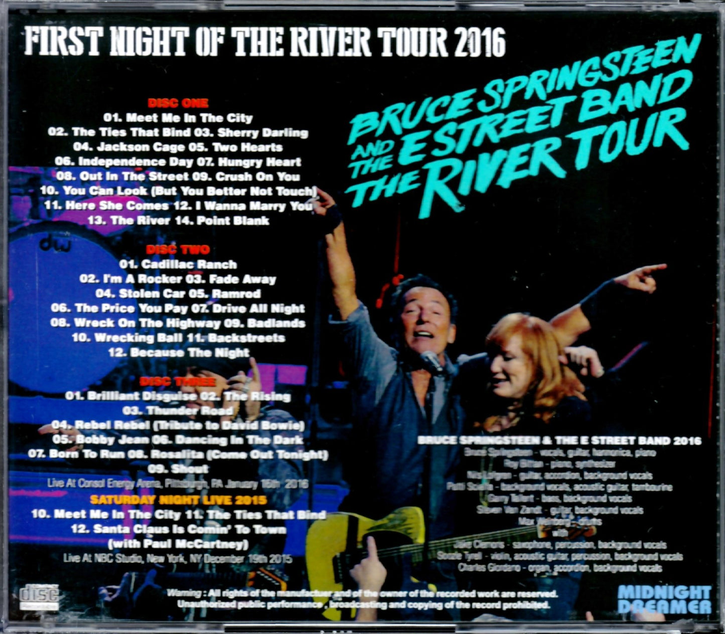 Bruce Springsteen/Pa, USA 2016 & more