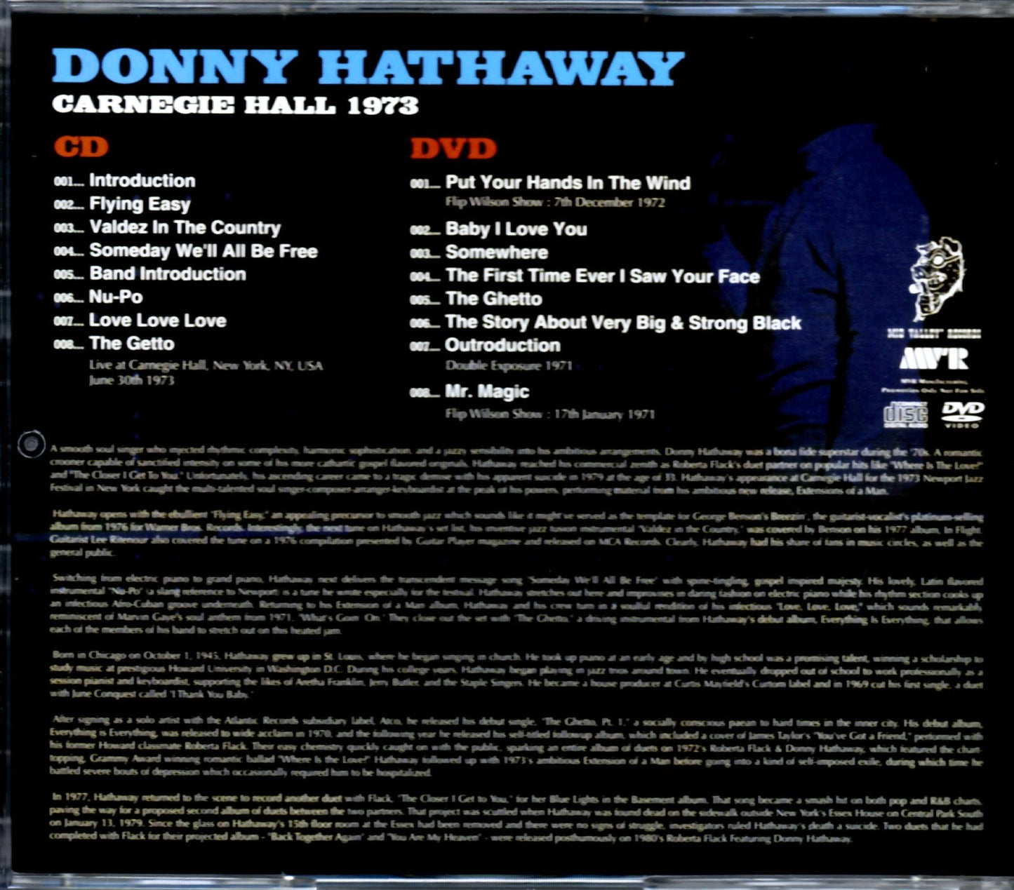 Donny Hathaway/New York, USA 1973 & more