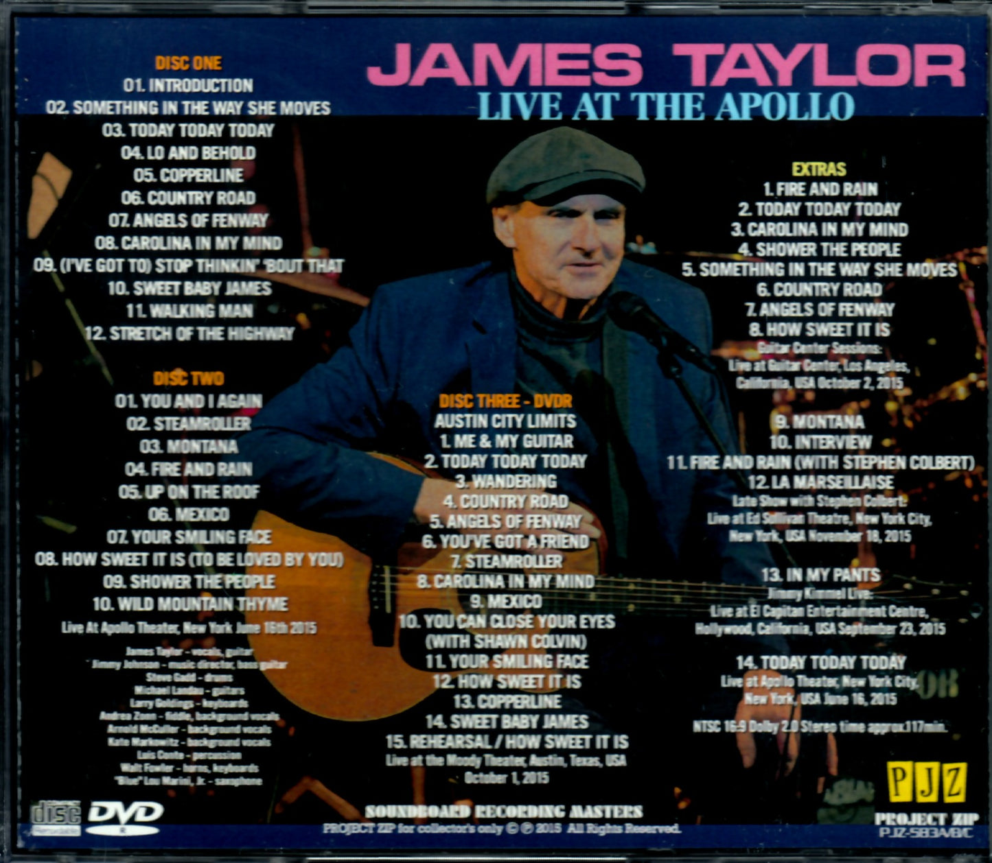 James Taylor/New York,USA 2015 & more