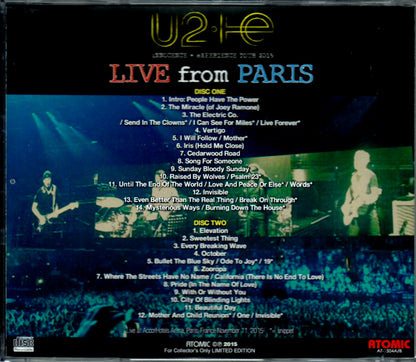 U2/France 2015