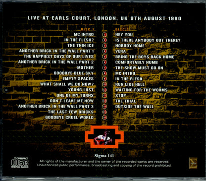 Pink Floyd/London,UK 8.9.1980
