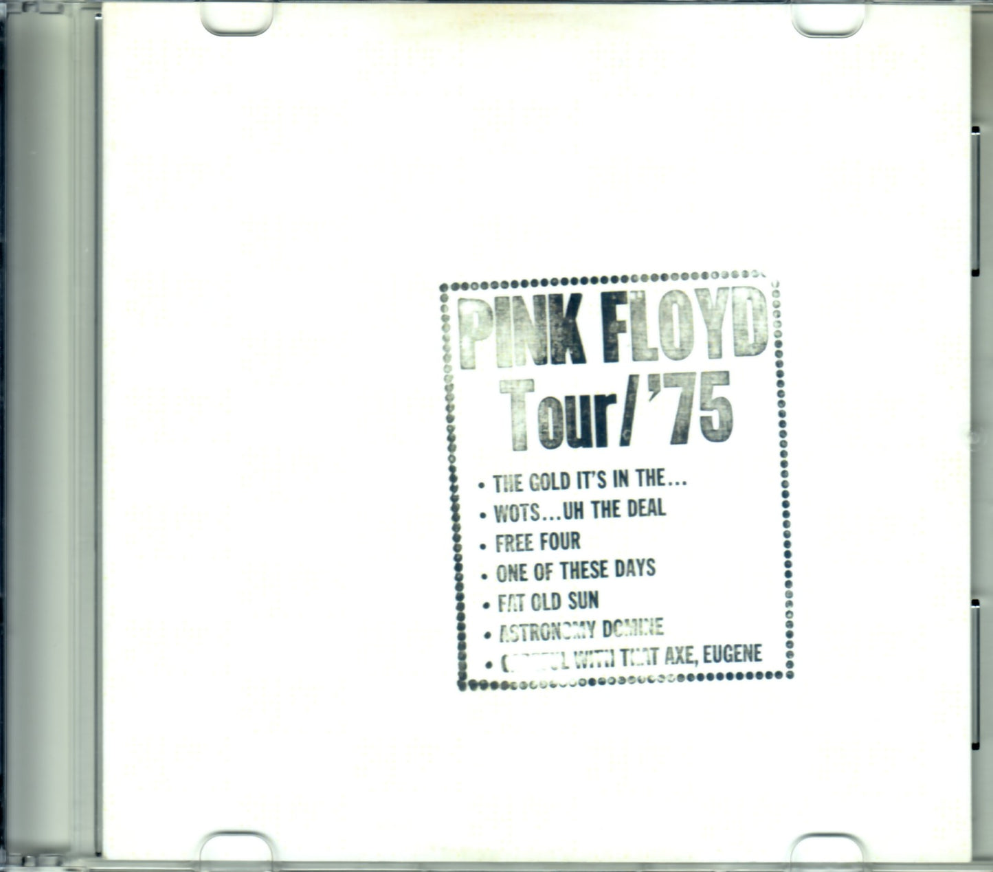 Pink Floyd/Tour '75 US Promo LP