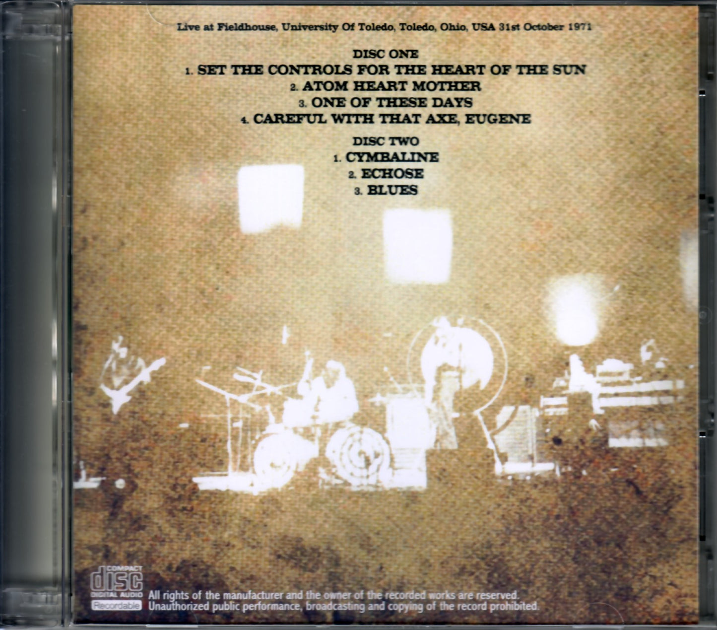 Pink Floyd/Ohio,USA 11.6.1971