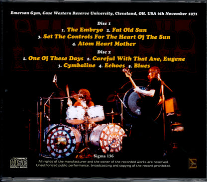 Pink Floyd/Ohio,USA 10.31.1971