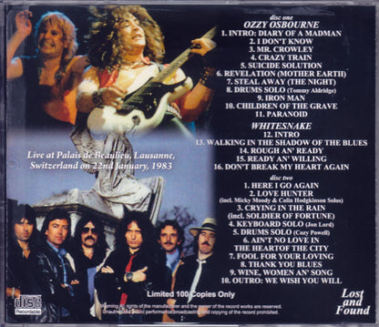 Whiresnake,Ozzy Osbourne/Switzerland 1983