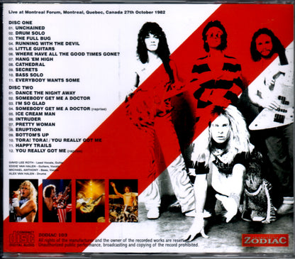 Van Halen/Canada 1982