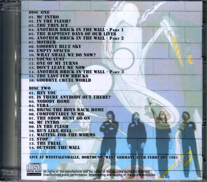 Pink Floyd/West Germany 2.18.1981