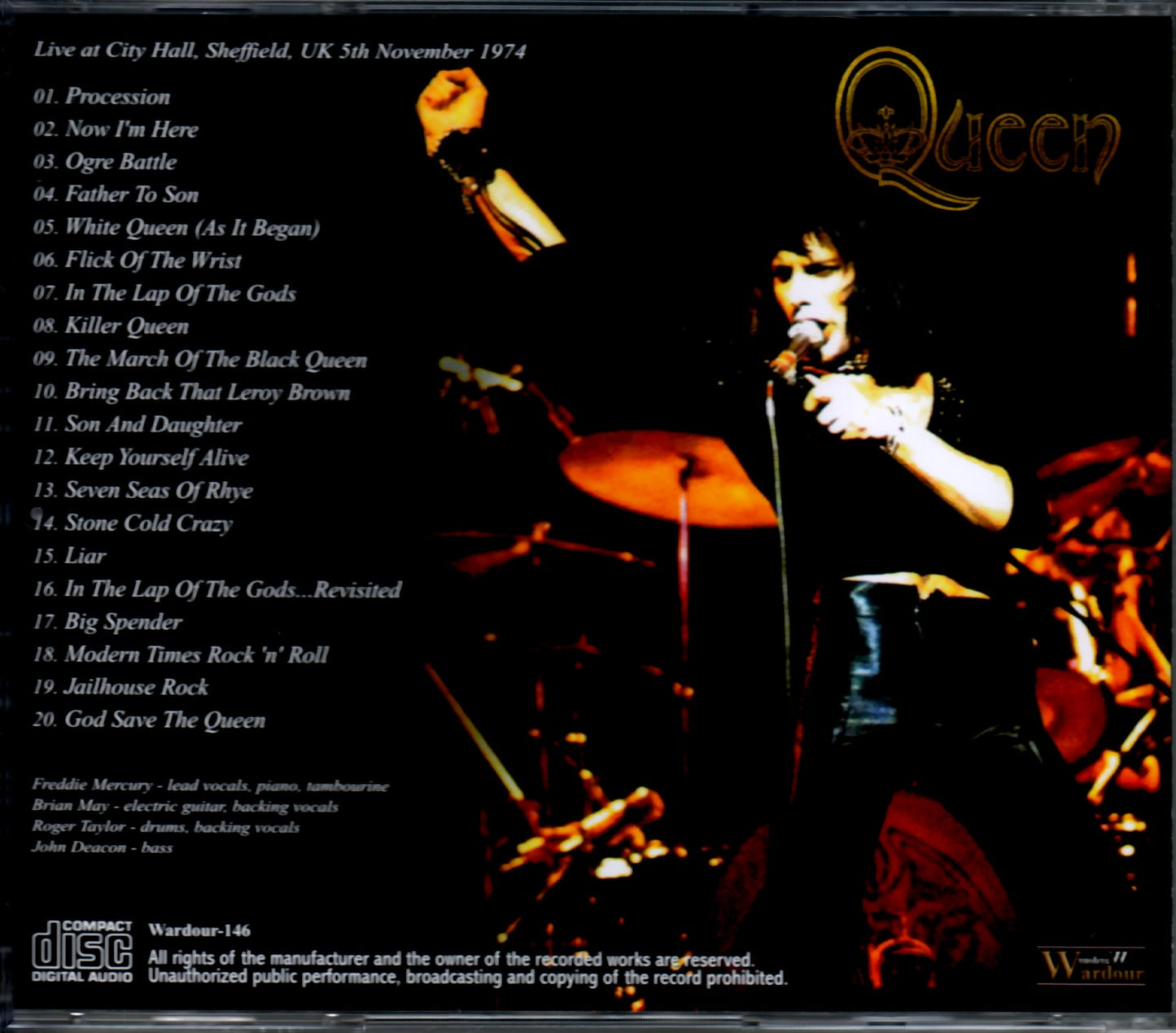 Queen/Sheffield,UK 1974