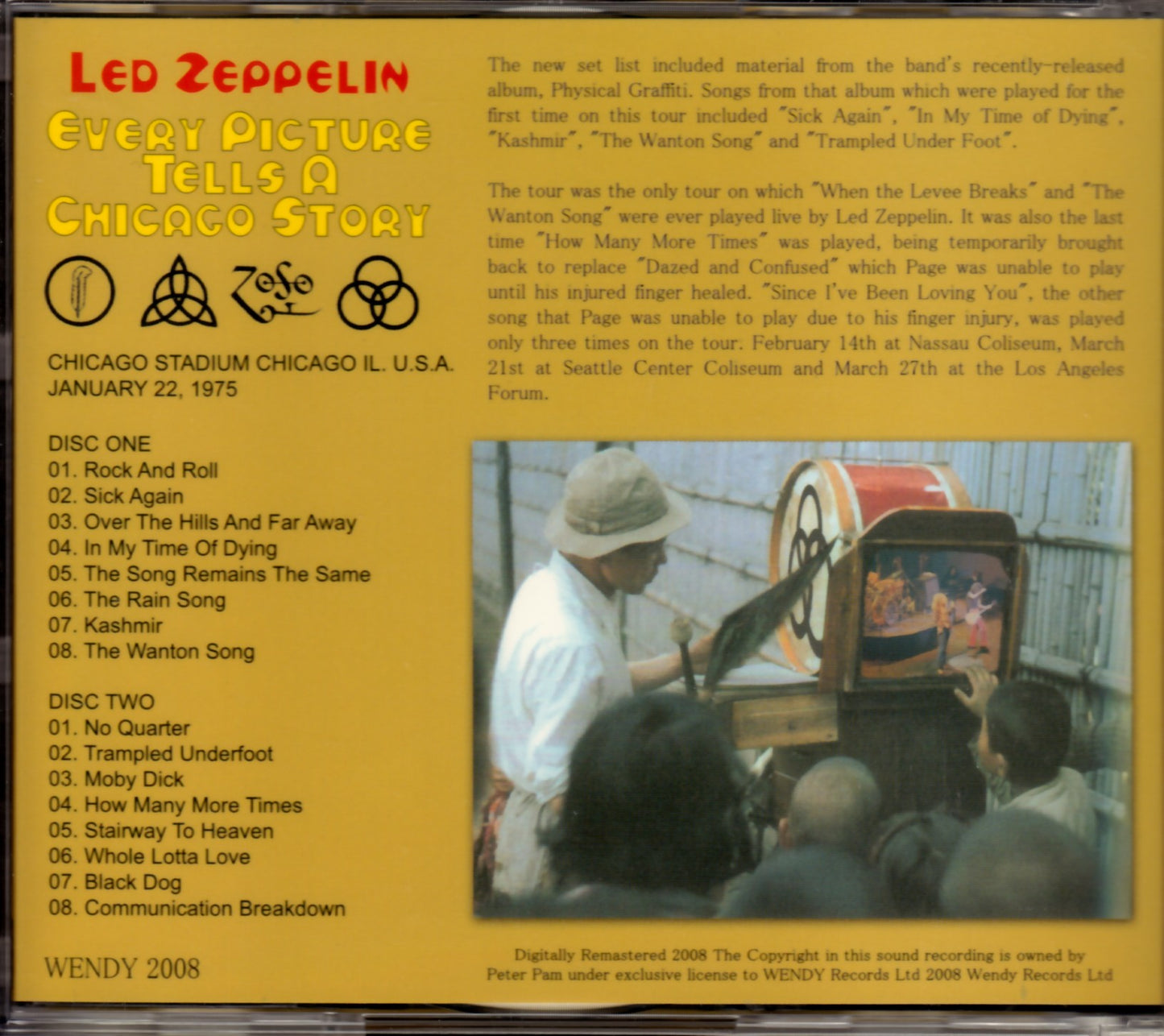 Led Zeppelin/Illinois, USA 1975