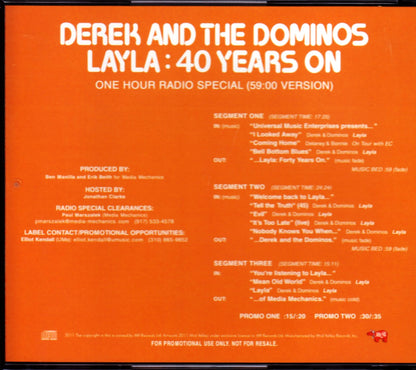 Derek and the Dominos/One Hour Radio Special 59:00 Version